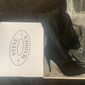 New without tags, Steve Madden Thigh high boots , too big never worn